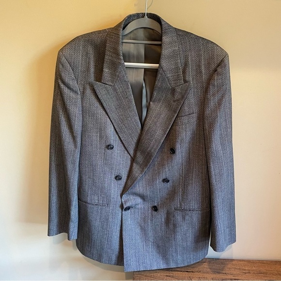 CHRISTIAN DIOR MONSIEUR PARIS/NY MEN'S PURE VIRGIN WOOL LUXURY CLASSIC BLAZER - Picture 1 of 9